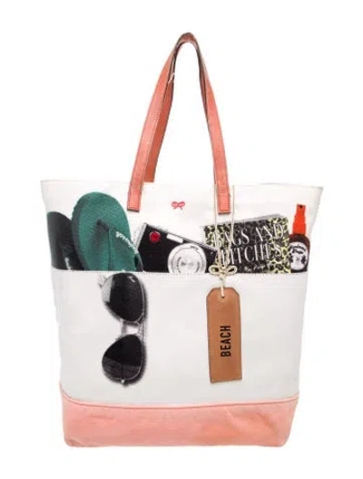 Pre-owned Anya Hindmarch Nylon Tote In Multi