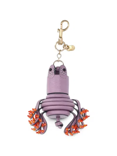Anya Hindmarch Handmade Keyrings Unique Shape Statement Piece In Multi