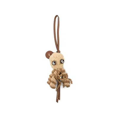 Anya Hindmarch Octopus Charm In Brown
