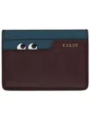 Anya Hindmarch "peeping Eyes" Card Holder In Brown
