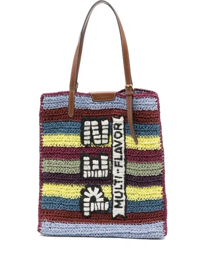 Anya Hindmarch Pez Tote Bag In Purple
