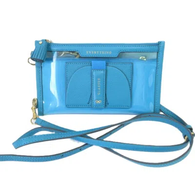 Pre-owned Anya Hindmarch Pochette Pouch Shoulder Bag () In Blue