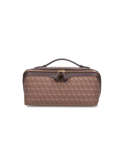 Anya Hindmarch 'pack Away' Pouch In Brown