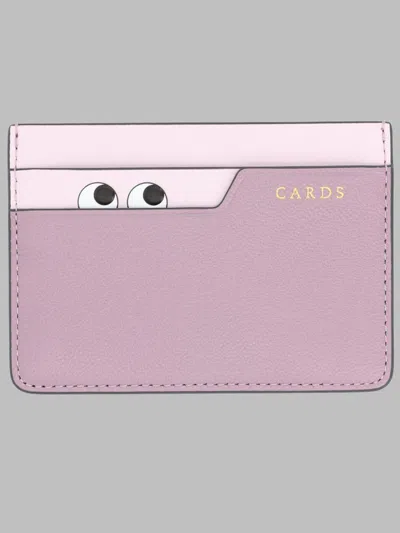 Anya Hindmarch Eyes Zipless Card Wallet In Orange