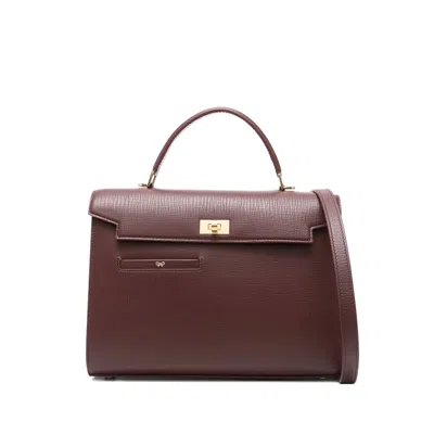 Anya Hindmarch Red Tote Bags Women In Burgundy