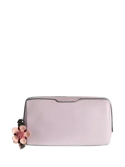 Anya Hindmarch Sakura Make-up Bag In Pink