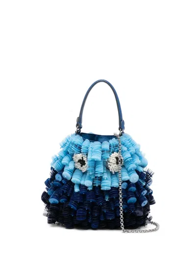 Anya Hindmarch Sea-creature Tote Bag In Blue