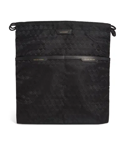 Anya Hindmarch Set Of 4 Drawstring Pouches In Black