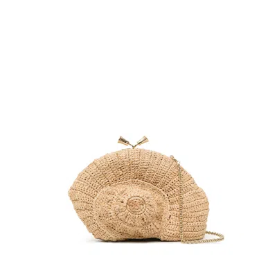 Anya Hindmarch Shell-shaped Woven Crossbody Bag In Pattern