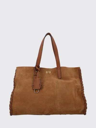 Anya Hindmarch Shoulder Bag Woman In Brown