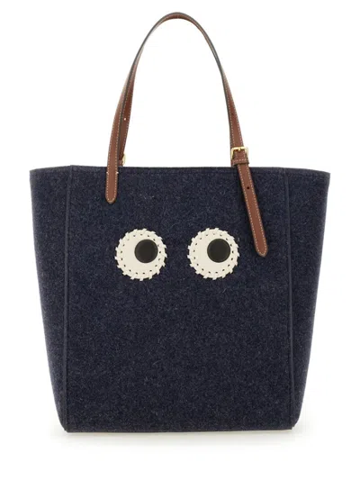 ANYA HINDMARCH SMALL "EYES" TOTE BAG