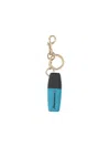 Anya Hindmarch Stabilo Boss Keyring Charm In Blue