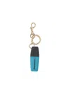 Anya Hindmarch Stabilo Boss Keyring Charm In Gold