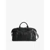 Anya Hindmarch Black Studs In-flight Maxi Woven Travel Bag In Black