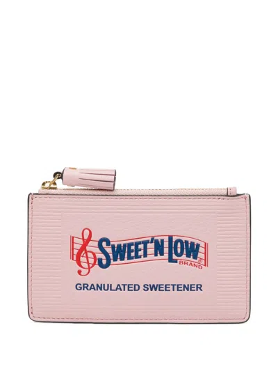 Anya Hindmarch Sweet'n Low カードケース In Pink