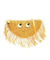 Anya Hindmarch Half Moon Clutch Bag