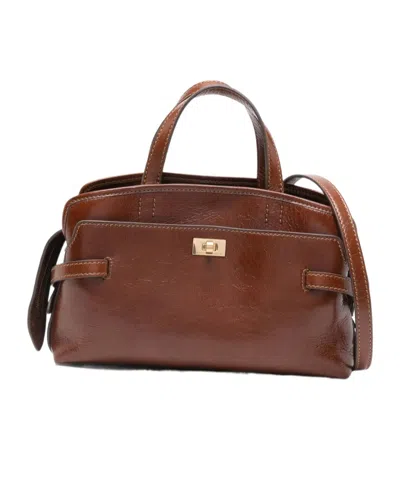 Anya Hindmarch Top Handle Bags In Brown