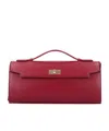 Anya Hindmarch Handle Structured Silhouette Shoulder Bag In Red