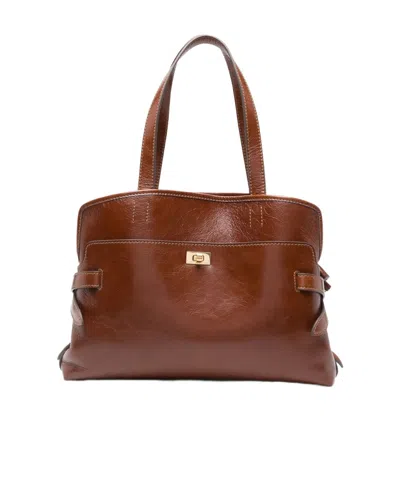 ANYA HINDMARCH TOP HANDLE SHOULDER BAG