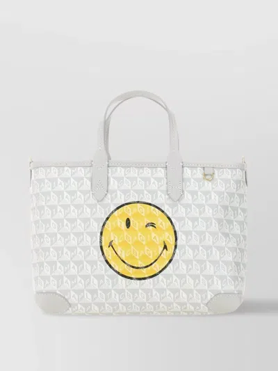Anya Hindmarch Tote Bag "smiley Face" Xs
