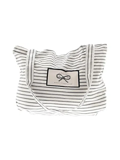 Pre-owned Anya Hindmarch Tote Bag In White