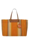 Anya Hindmarch Raffia Tote Bag In Multicolour