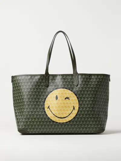 Anya Hindmarch Tote Bags  Woman Color Military