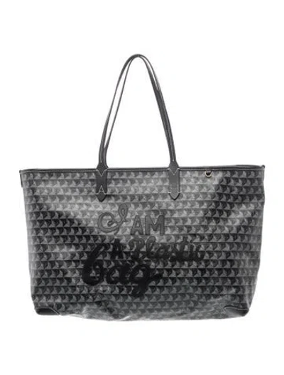 Pre-owned Anya Hindmarch Tote In Black