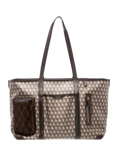 Pre-owned Anya Hindmarch Tote In Brown