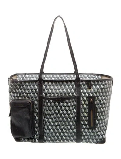 Pre-owned Anya Hindmarch Tote In Gray