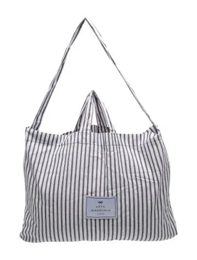 Pre-owned Anya Hindmarch Tote In Neutrals