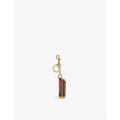 Anya Hindmarch Truffle Rolo Leather Keyring