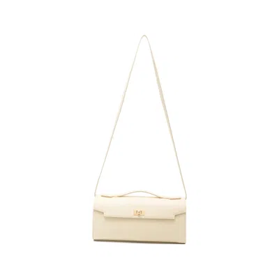 Anya Hindmarch Twist-lock Shoulder Bag In Neutral