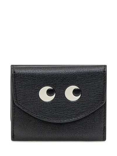 Anya Hindmarch Wallet With Eyes In Black