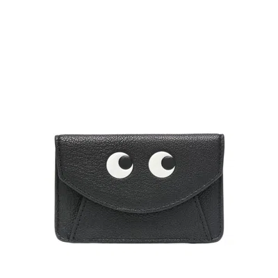 Anya Hindmarch Eyes Cardholder In Black