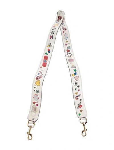 Pre-owned Anya Hindmarch White Leather  Bag Strap