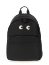 Anya Hindmarch Chic Eyes Mini Backpack In Black