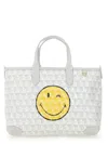 Anya Hindmarch Small I Am A Plastic Bag Wink Tote Bag In Multicolour