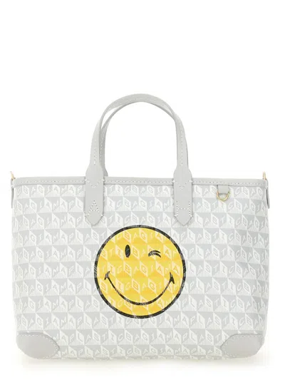 ANYA HINDMARCH WOMEN'S I AM A PLASTIC BAG WINK TOTE BAG XS | SIZE UNI | 194211