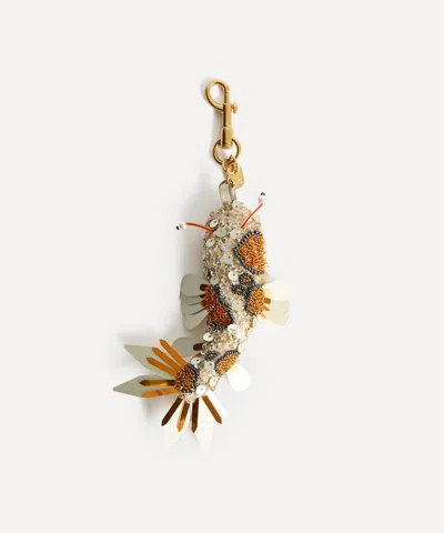 Anya Hindmarch Women's Koi Fish Charm In Silver