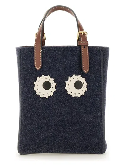 ANYA HINDMARCH WOMEN'S MINI EYES TOTE BAG