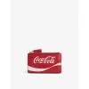 ANYA HINDMARCH ANYA HINDMARCH WOMENS RED COCA COLA LEATHER CARDHOLDER