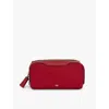 Anya Hindmarch Womens Red Girlie Stuff Recycled-nylon Pouch In Red