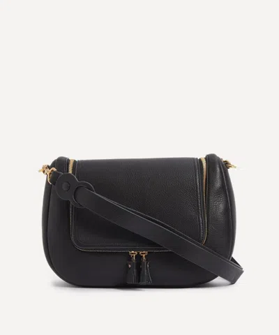 Anya Hindmarch Women's Small Vere Soft Satchel Black Crossbody Bag