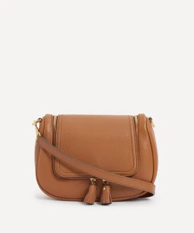 Anya Hindmarch Women's Small Vere Soft Satchel Pecan Crossbody Bag
