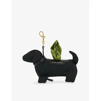 Anya Hindmarch Womens  Dog Poo Logo-embellished Woven Bag Charm