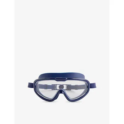 Anya Hindmarch Womens Blue Cannes Silicone Swimming Goggles