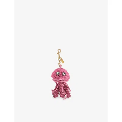 Anya Hindmarch Jellyfish Raffia Bag Charm