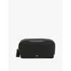 Anya Hindmarch Womens Black Girlie Stuff Logo-jacquard Recycled-nylon Pouch In Black