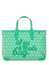 Anya Hindmarch Xs Tote Bag With I Am A Plastic Bag Pattern In Green